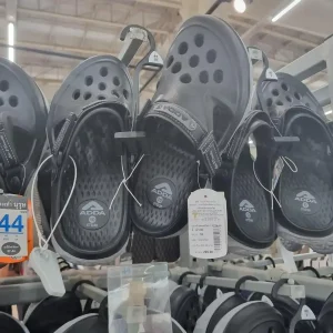 Adda-brand imitation Croc sandals.